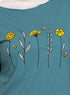 Green Olive Printed Long - Sleeve Design 52 - Khotwh