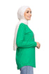 Green Printed Long - Sleeve Design 38 - Khotwh