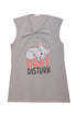 Grey knot Night Shirt - Design 6 - Khotwh