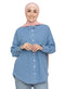 Ice Button - Back Denim Shirt - Khotwh