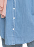 Ice Button - Back Denim Shirt - Khotwh