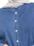 Ice Over Size Denim Shirt - Khotwh