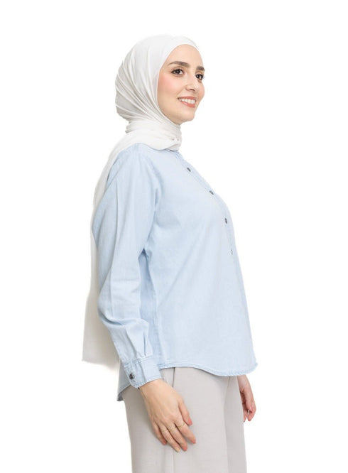 Ice Short Jeans Shirt - Khotwh