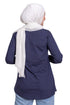 Indigo Printed Long - Sleeve Design 24 - Khotwh