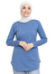 Jeans Curved Long - Sleeve - Khotwh
