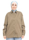 Kaky Cur - Gabardine Shirt - Khotwh
