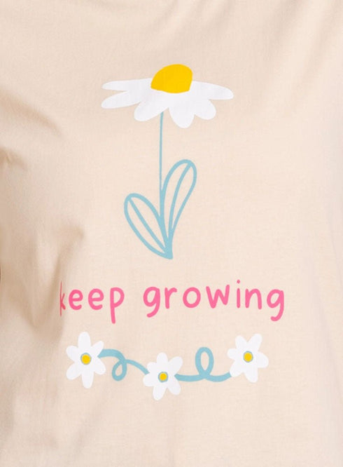 Latte - Design 31 Printed Long - Sleeve - Khotwh