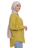 Lentil Linen Pocket Over Size Shirt - Khotwh