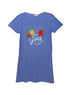 Light Jeans Night Shirt - Design 14 - Khotwh