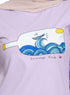 Lilac Printed Long - Sleeve Design 39 - Khotwh