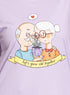 Lilac Printed Long - Sleeve Design 40 - Khotwh