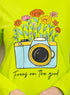 Lime Punch Printed Long - Sleeve Design 1 - Khotwh
