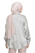 Mint Satin Blouse - Khotwh