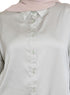 Mint Satin Blouse - Khotwh