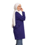 Navy Basic Tunic - Believe - Khotwh