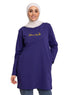 Navy Basic Tunic - Believe - Khotwh