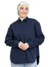 Navy Cur - Gabardine Shirt - Khotwh