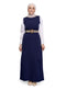Navy Sleeve - Less Dress - Khotwh