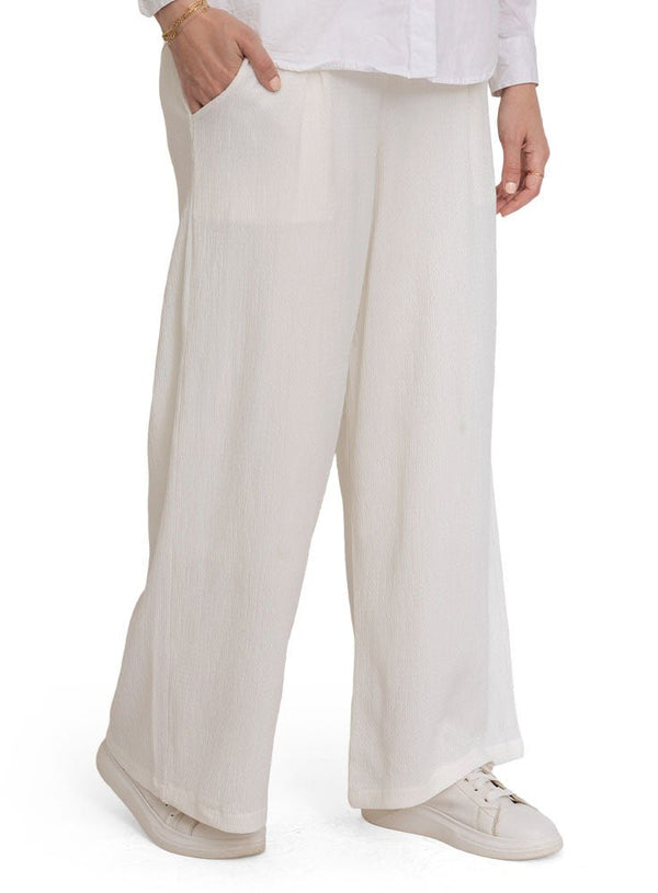 Off - White Crochet Pant - Khotwh