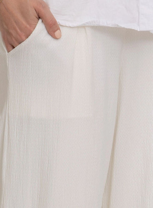 Off - White Crochet Pant - Khotwh