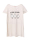 Off - White Night Shirt - Design 13 - Khotwh
