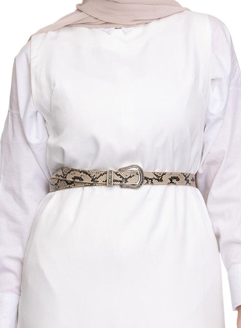 Off - White Sleeve - Less Dress - Khotwh