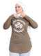 Oily Printed Long - Sleeve Design 43 - Khotwh