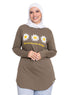 Oily Printed Long - Sleeve Design 59 - Khotwh