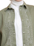 Olive Gabardine Jacket 2 - Khotwh