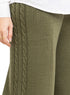 Olive Plexus Knit Pant - Khotwh