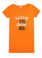 Orange Night Shirt - Design 21 - Khotwh