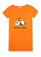 Orange Night Shirt - Design 25 - Khotwh