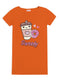 Orange Night Shirt - Design 27 - Khotwh