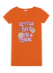 Orange Night Shirt - Design 31 - Khotwh
