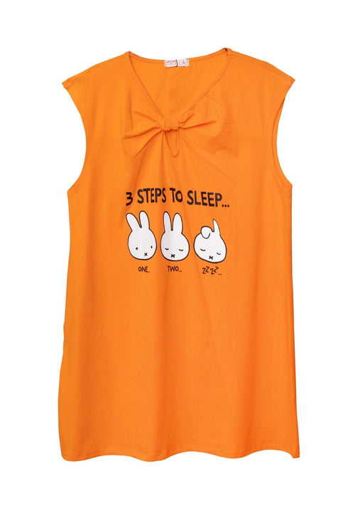 Orange Peel knot Night Shirt - Design 13 - Khotwh