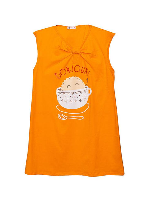 Orange Peel knot Night Shirt - Design 5 - Khotwh