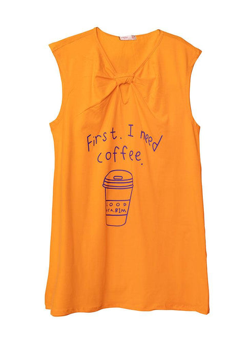 Orange Peel knot Night Shirt - Design 7 - Khotwh