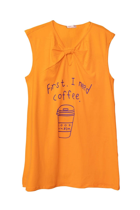 Orange Peel knot Night Shirt - Design 7 - Khotwh