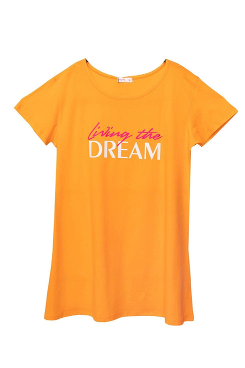 Orange Peel Night Shirt - Design 2 - Khotwh