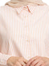 Orange Stripped Over - Size Shirt - Khotwh
