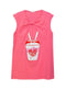 Pink knot Night Shirt - Design 3 - Khotwh