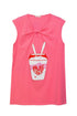 Pink knot Night Shirt - Design 3 - Khotwh