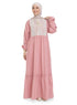 Pink Linen Dress - Khotwh