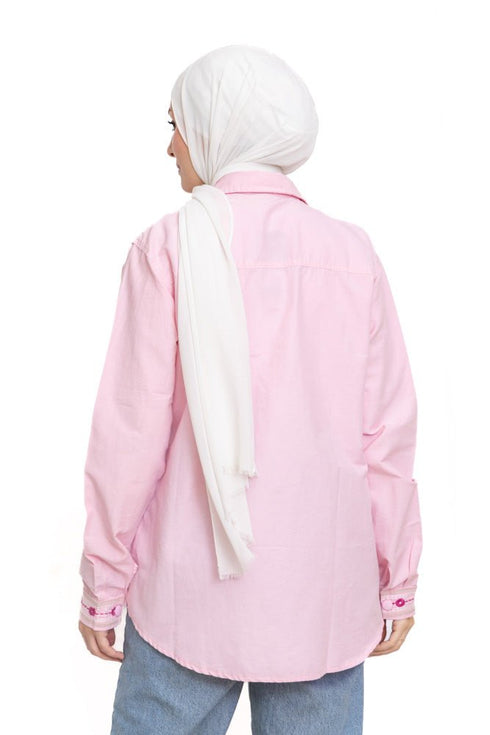 Pink Western Shirt - Khotwh
