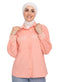 Powder Rose Embroidered Shirt - Khotwh