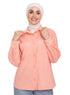 Powder Rose Embroidered Shirt - Khotwh