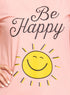 Powder Rose Printed Long - Sleeve Design 44 - Khotwh