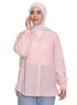 Powder Rose V - Neck Shirt - Khotwh