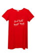 Racing Red Night Shirt - Design 18 - Khotwh