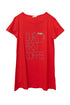 Racing Red Night Shirt - Design 20 - Khotwh